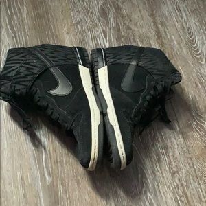 nike dunk sky hi wedge sneakers